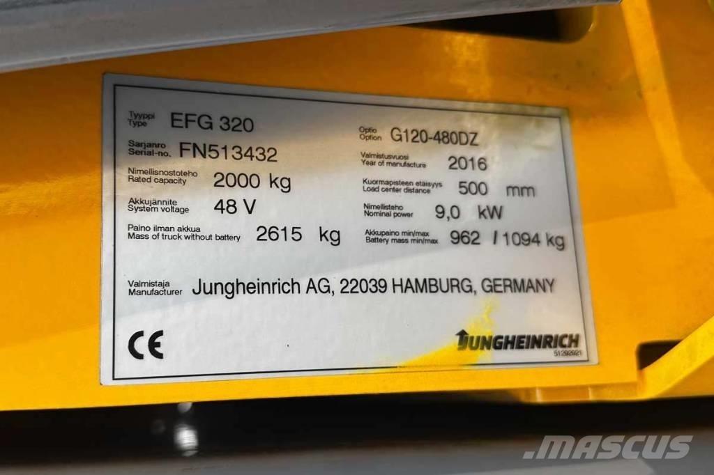 Jungheinrich EFG 320 Električni viličarji