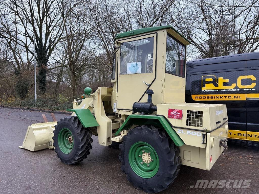 Zettelmeyer ZL500 Kolesni nakladalci