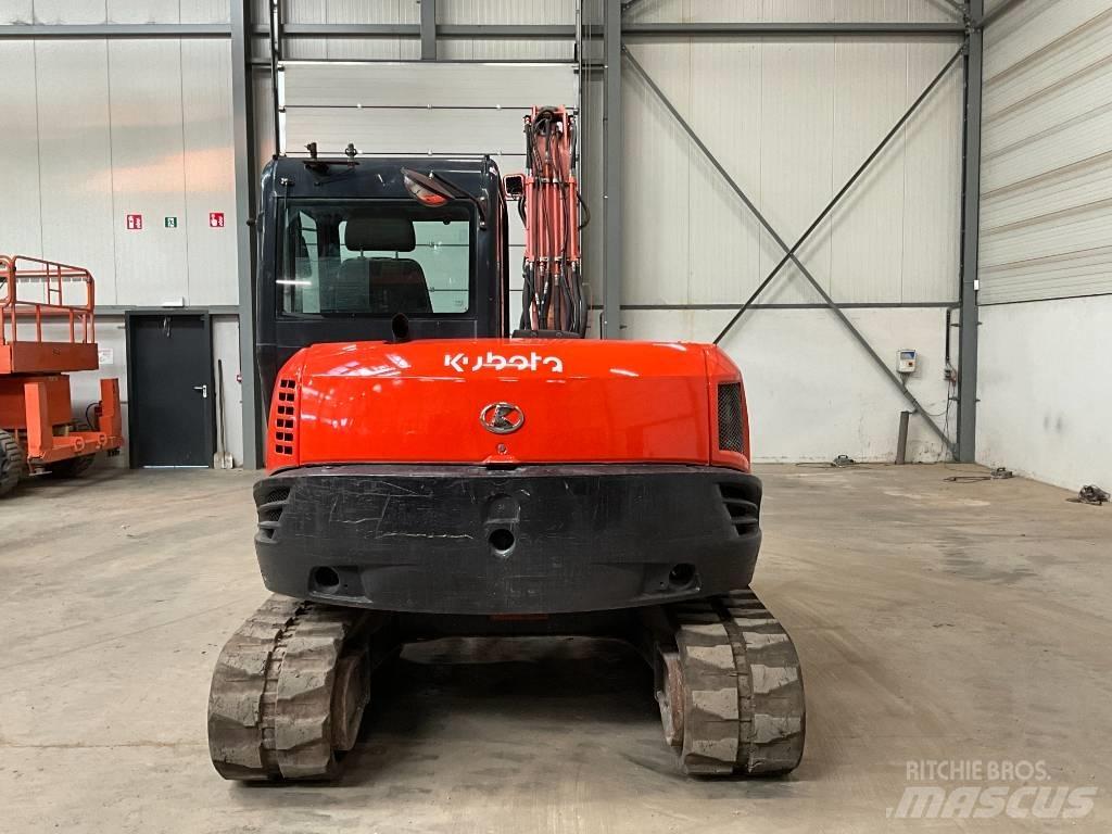 Kubota KX 080-4 Midi bagri 7t – 12t