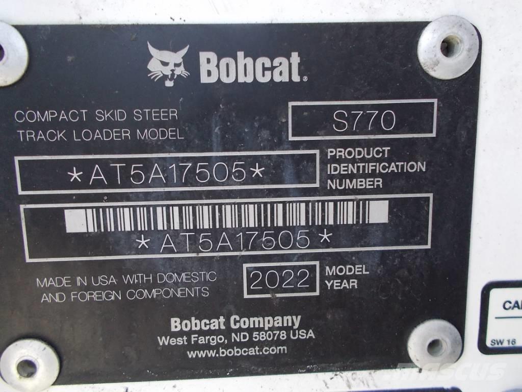 Bobcat S770 Skid steer mini nakladalci