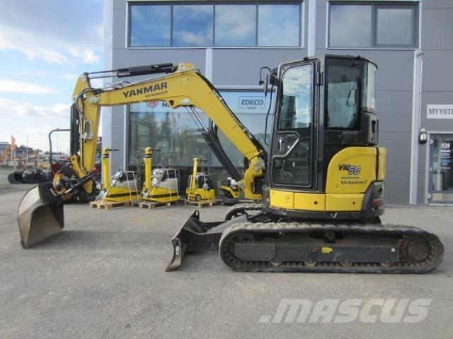 Yanmar Vio 50 Mini bagri <7t