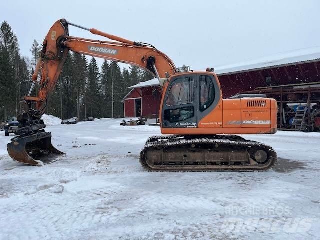 Doosan DX 180 LC Bagri goseničarji