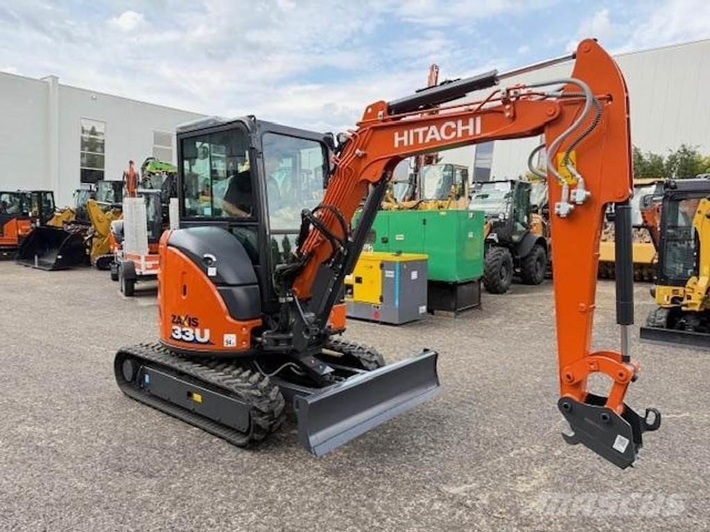 Hitachi ZX33U-6 Mini bagri <7t