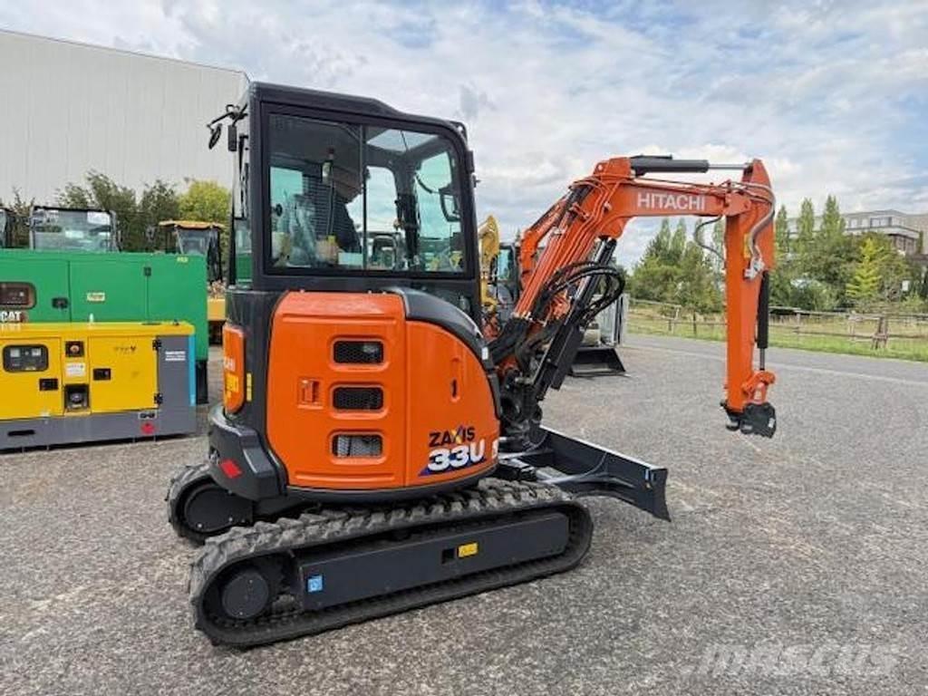 Hitachi ZX33U-6 Mini bagri <7t