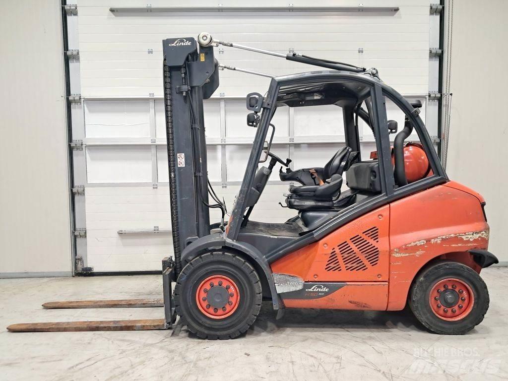 Linde H50T-02 Plinski viličarji