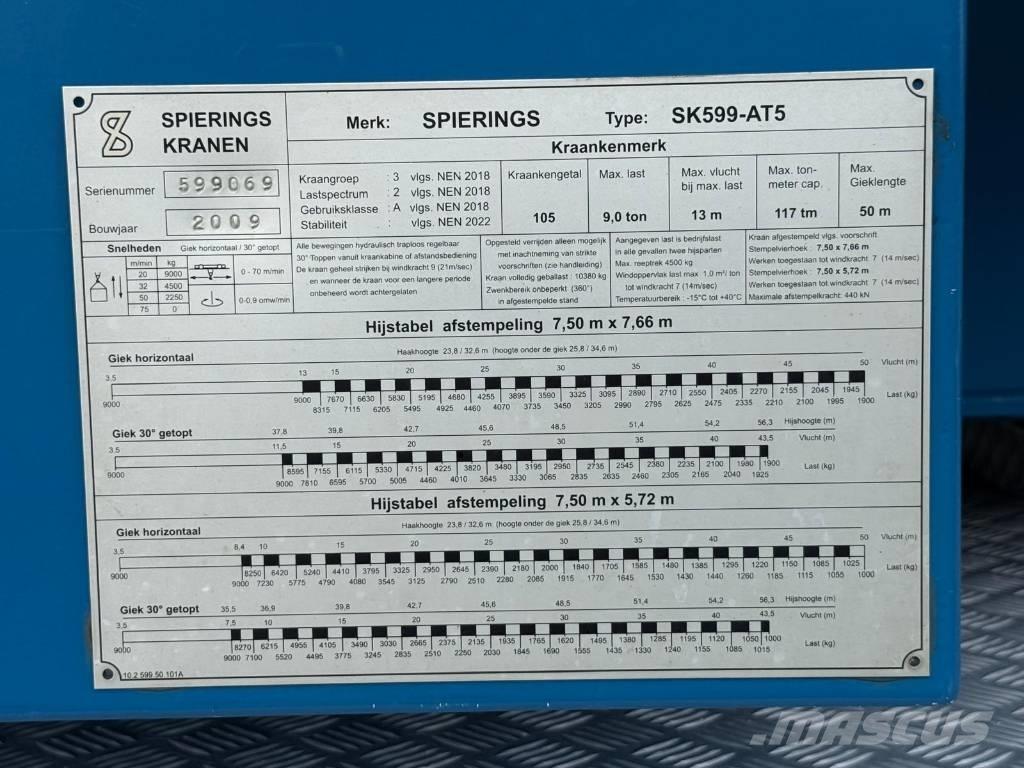 Spierings SK 599 AT5 Stolpni žerjavi