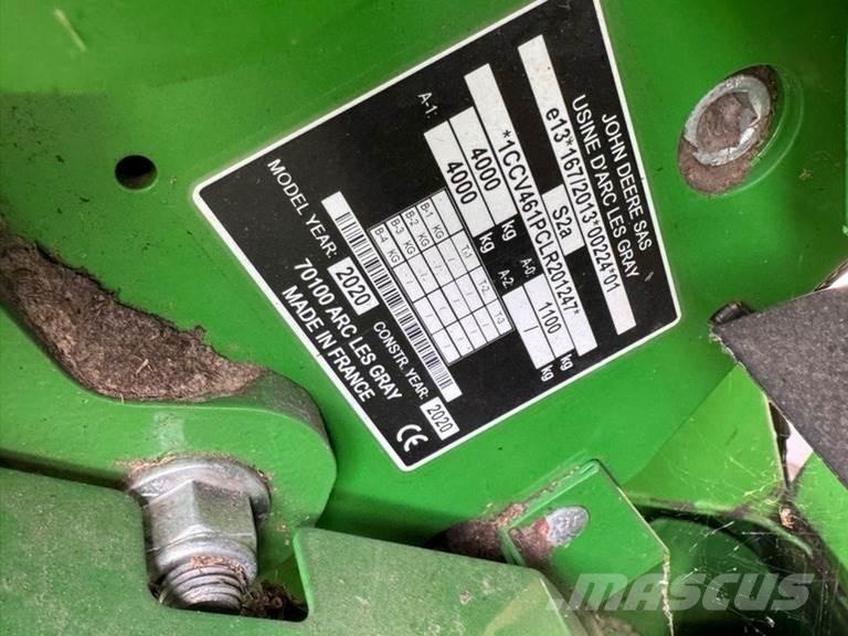 John Deere V461R Balirke (okrogle bale)