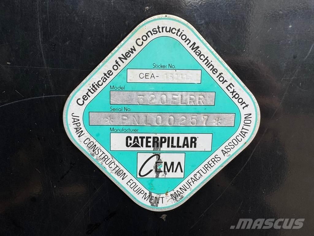 CAT 320E LRR Bagri goseničarji