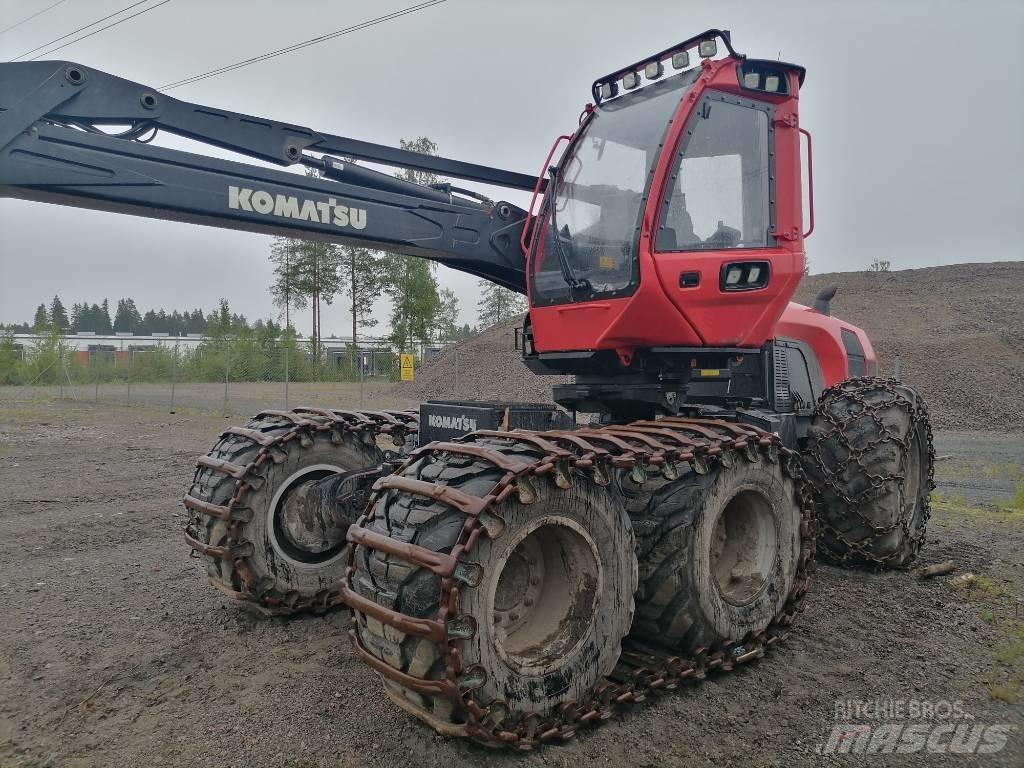 Komatsu 911 Harvesterji