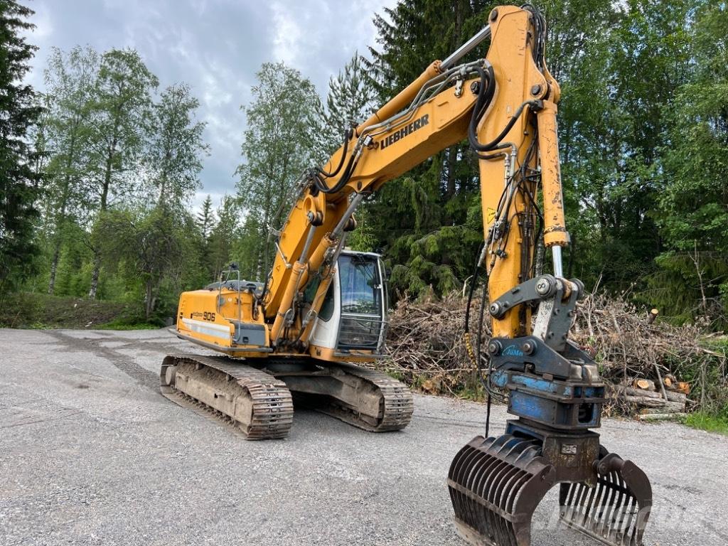 Liebherr R 906 LC Bagri goseničarji