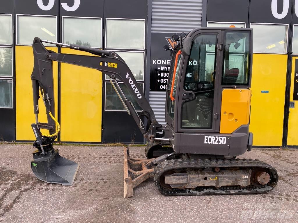 Volvo ECR 25 D Mini bagri <7t