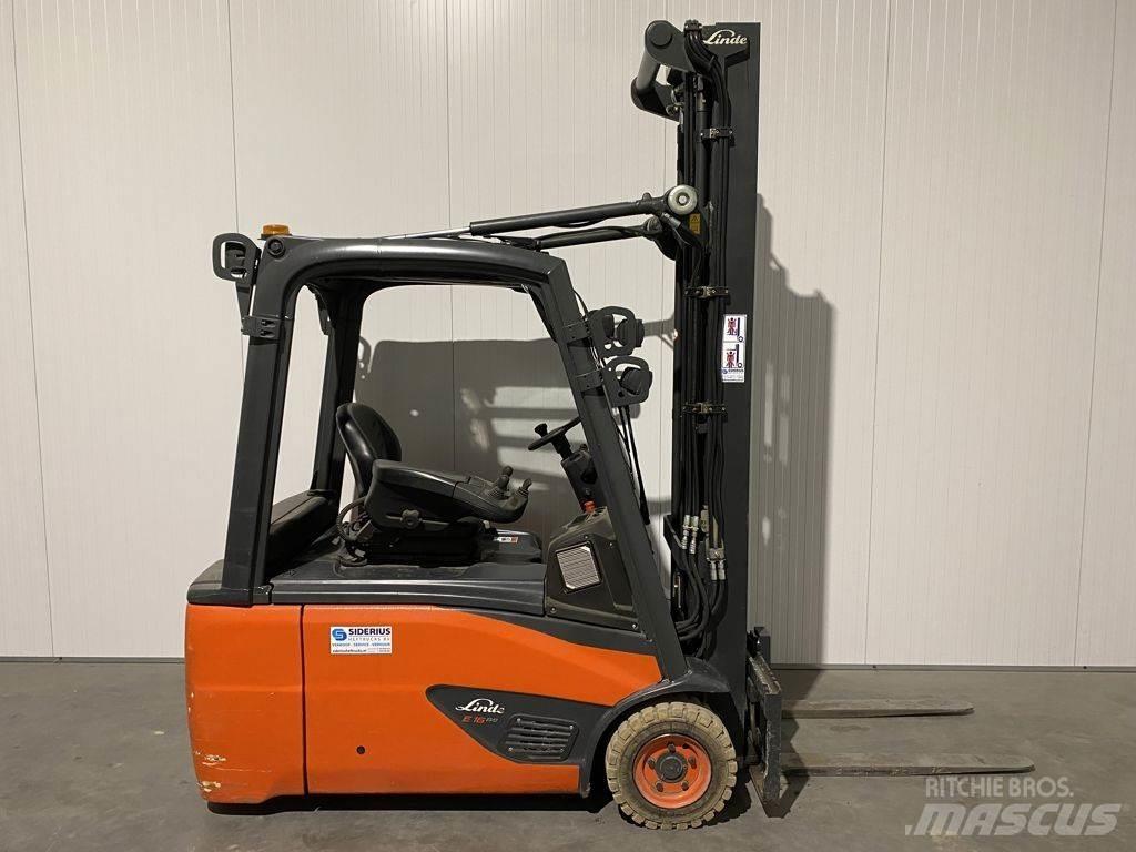 Linde E16L-02 Električni viličarji