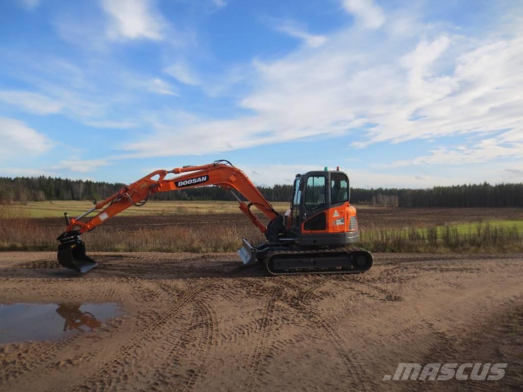 Doosan DX 85 R Midi bagri 7t – 12t