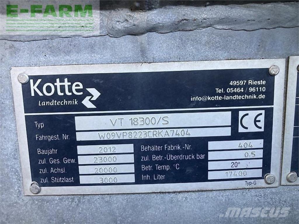  Gebo vt 18300 Trosilniki gnoja