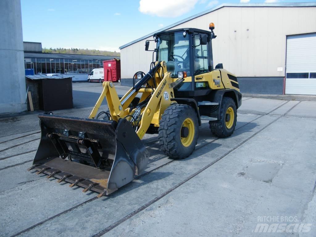 Yanmar v100 Kolesni nakladalci