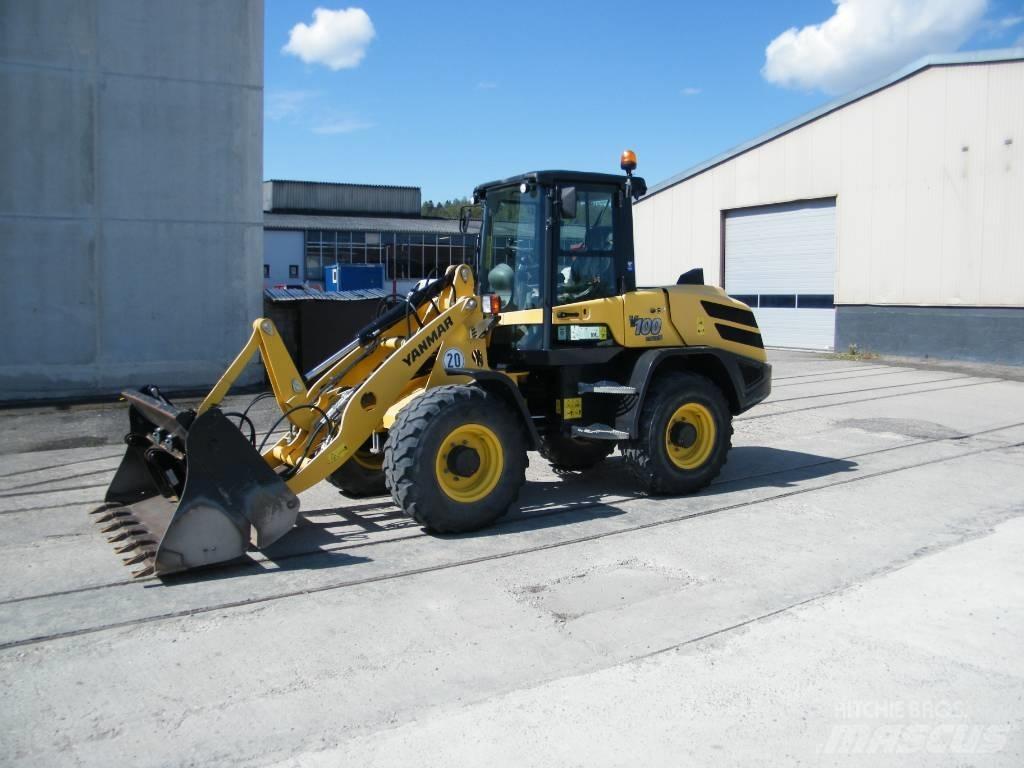 Yanmar v100 Kolesni nakladalci