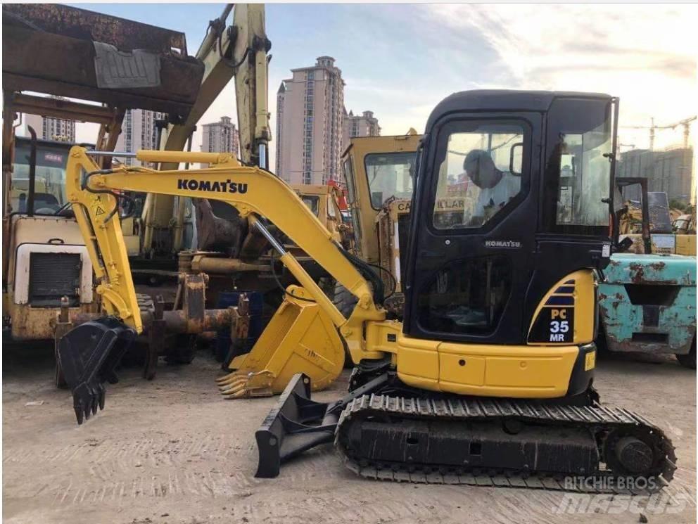 Komatsu PC 35 MR Mini bagri <7t