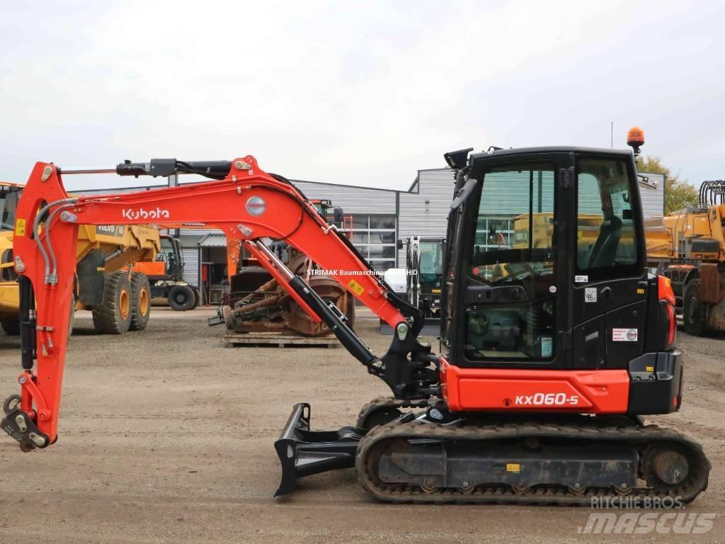 Kubota KX 060-5 Mini bagri <7t
