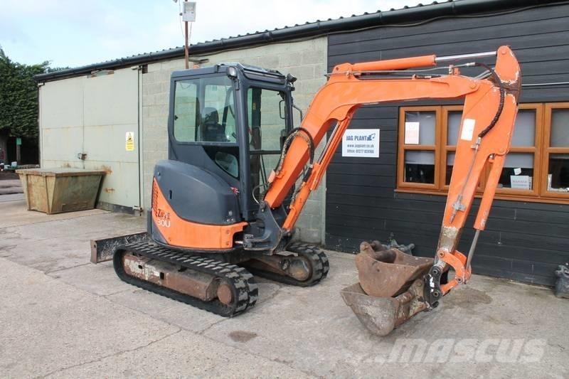 Hitachi ZX 30 U Mini bagri <7t