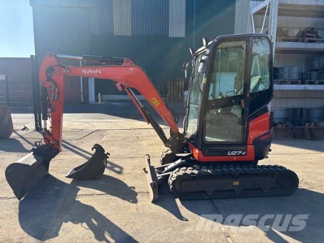Kubota U 27-4 Mini bagri <7t