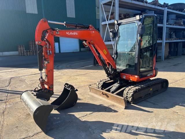 Kubota U 27-4 Mini bagri <7t