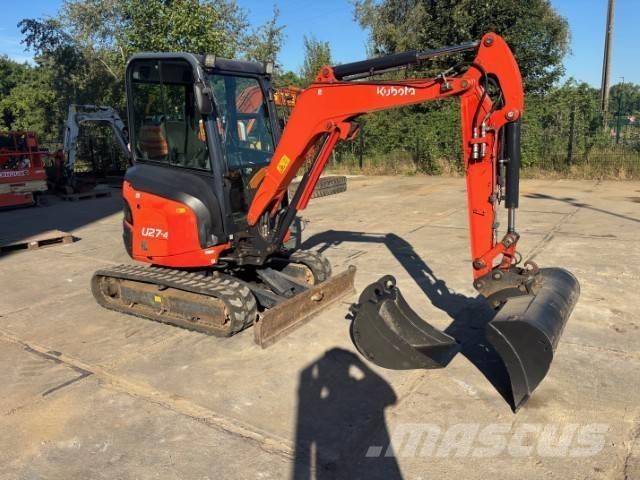 Kubota U 27-4 Mini bagri <7t