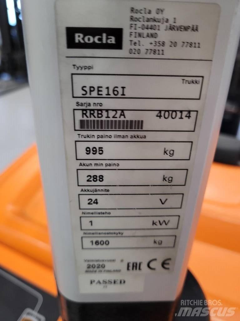 Rocla SPE16i Samopogonski ročni viličarji