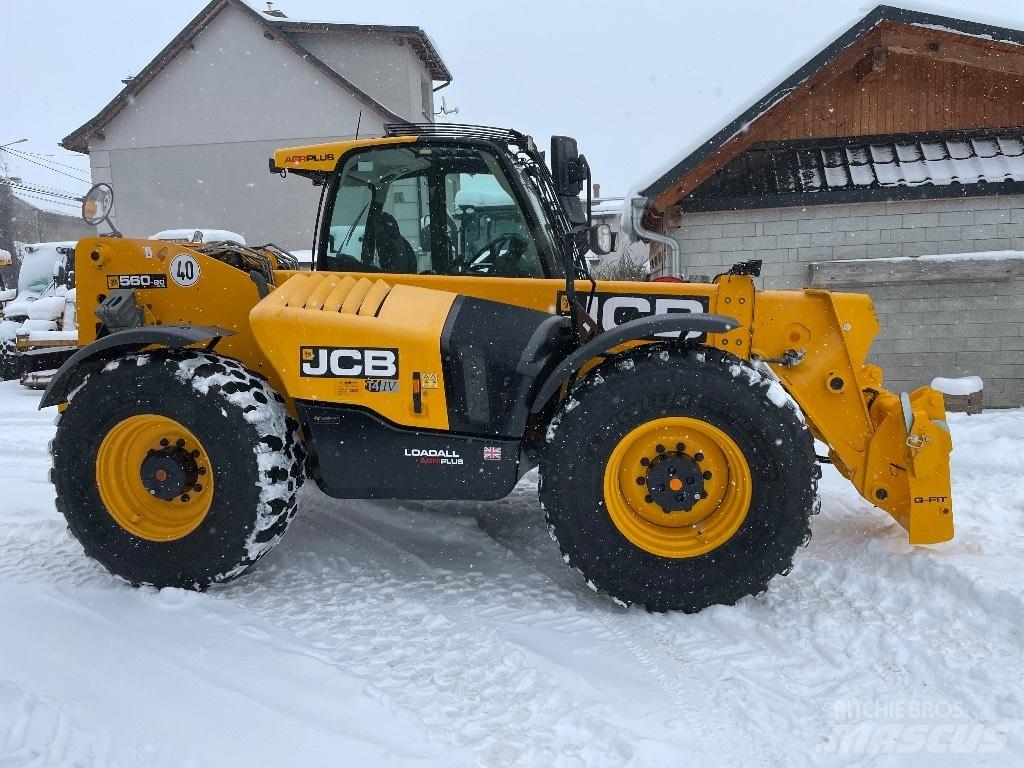 JCB 560-80 AGRI PLUS Kmetijski teleskopski nakladalci