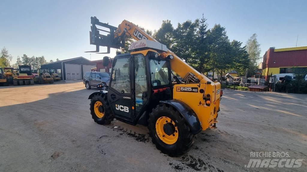 JCB 525-60 Hi-Viz Teleskopski kolesni nakladalci