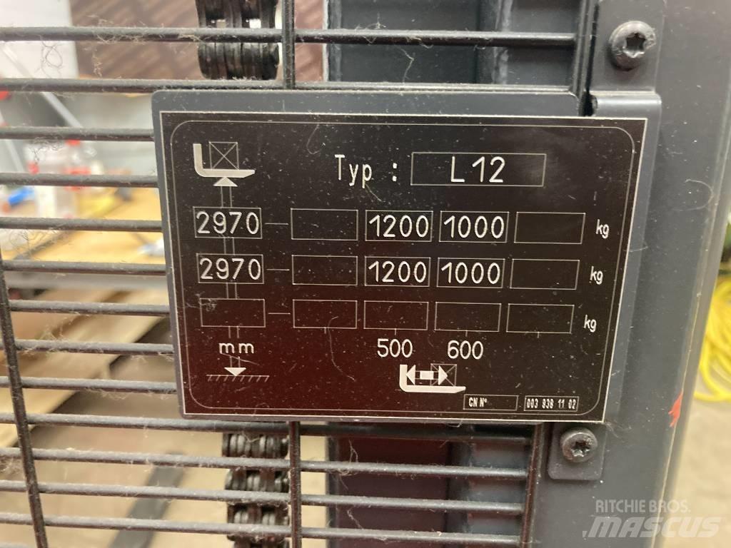 Linde L12AC Ročni električni viličar