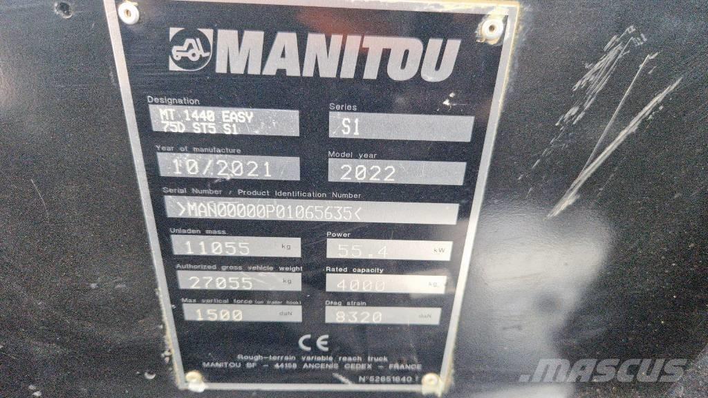Manitou MT 1440 Teleskopski viličarji