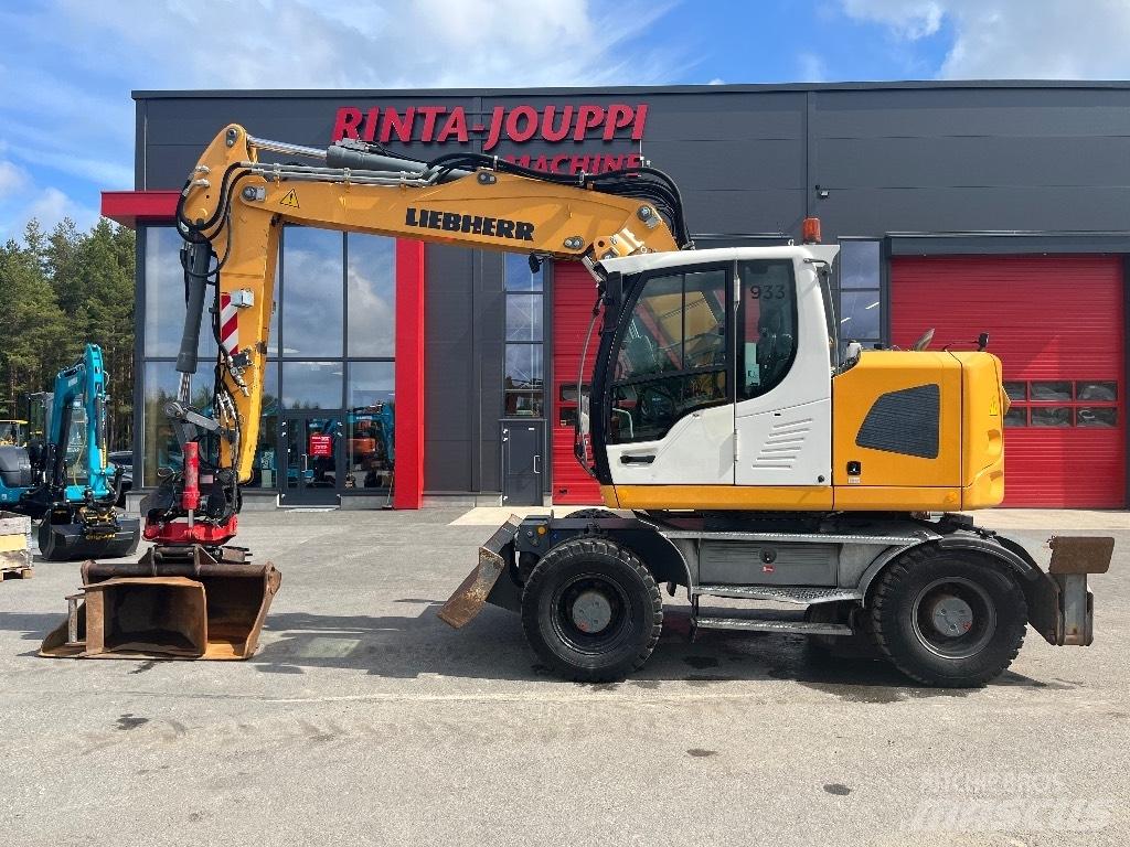 Liebherr A 918 Comp Bagri na kolesih