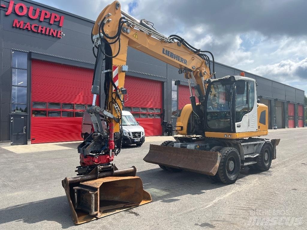Liebherr A 918 Comp Bagri na kolesih