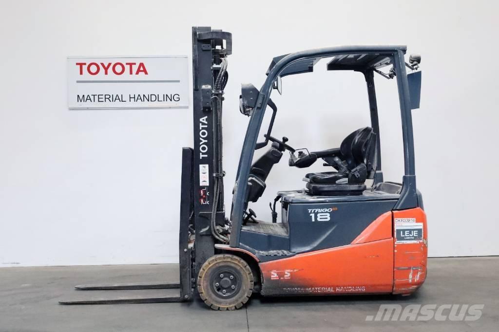 Toyota 8FBE18T Električni viličarji