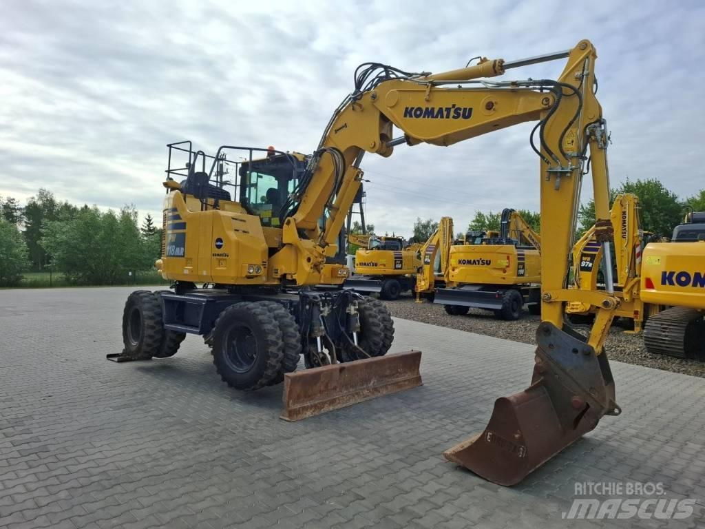Komatsu PW 118MR-11 Bagri na kolesih