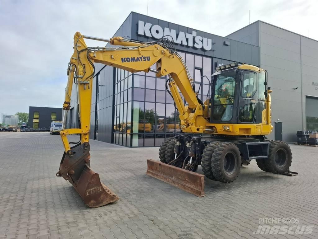 Komatsu PW 118MR-11 Bagri na kolesih