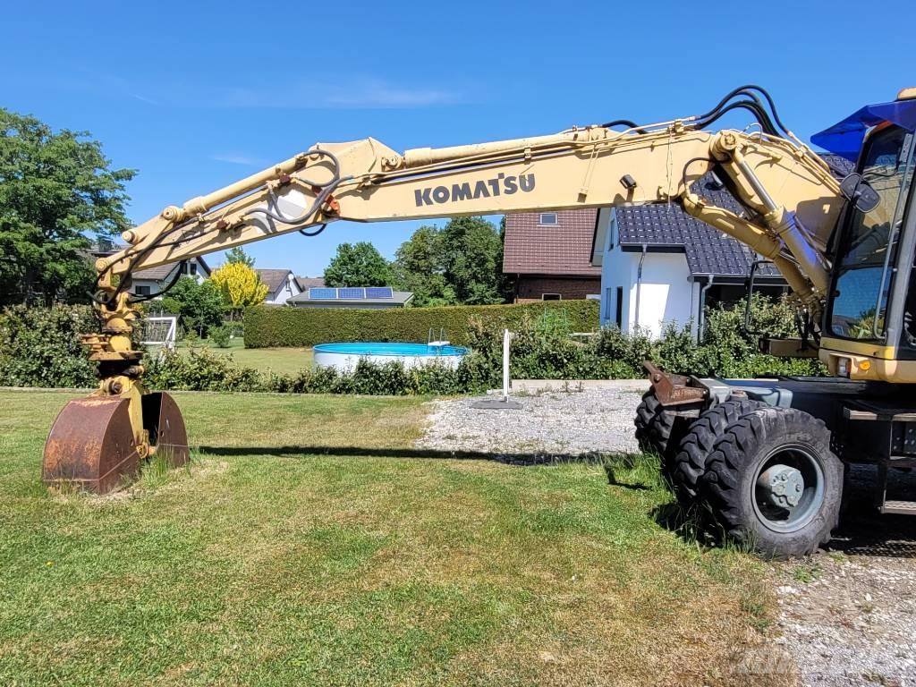 Komatsu PW160 ES-6K Bagri na kolesih