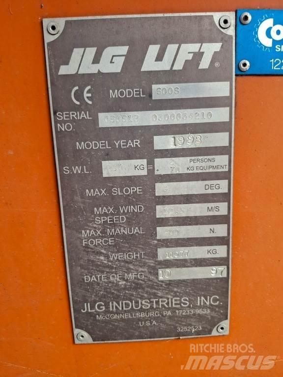 JLG 600s Teleskopske dvižne ploščadi