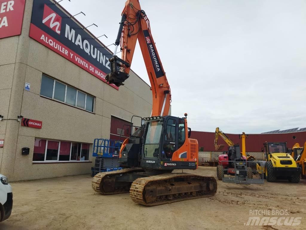 Doosan DX 235 LCR Bagri goseničarji