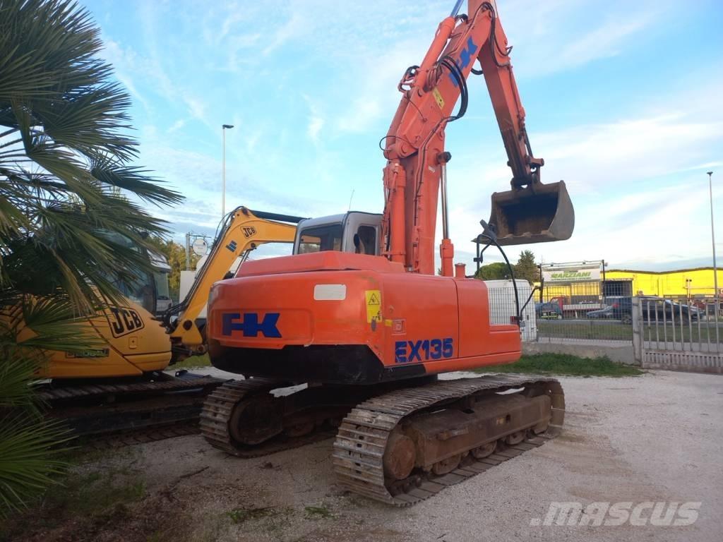 Fiat-Kobelco EX135 Bagri goseničarji