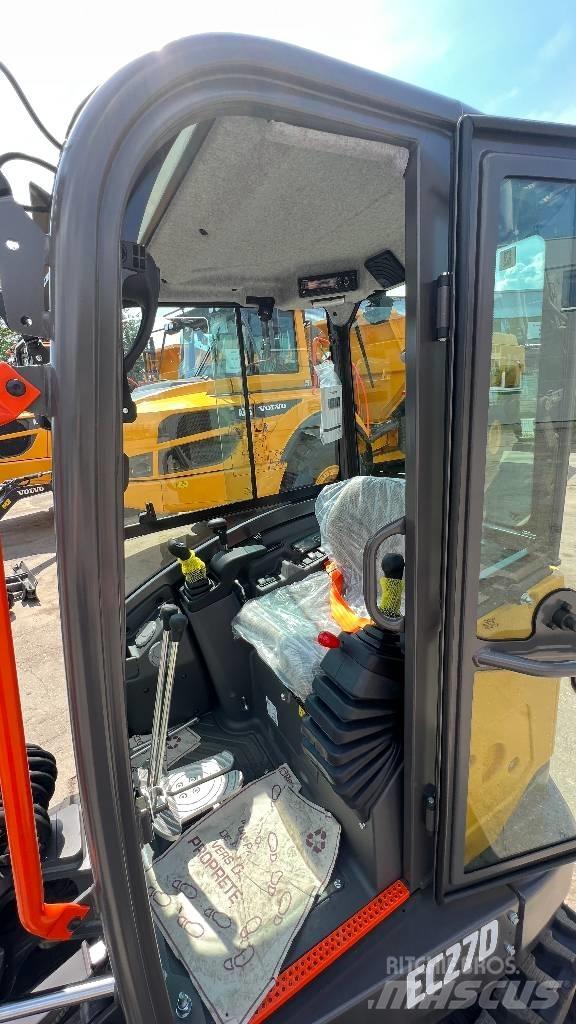 Volvo EC 27 D Mini bagri <7t