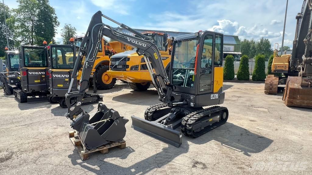 Volvo EC 27 D Mini bagri <7t