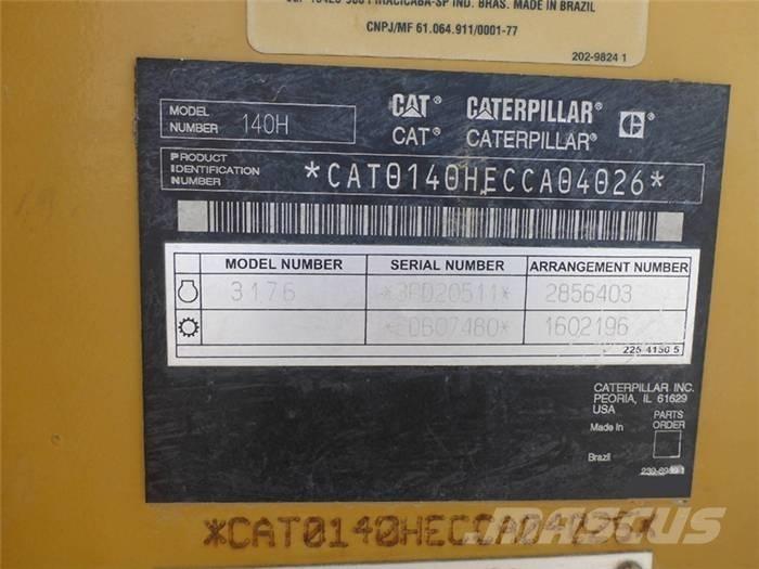 CAT 140 H Grederji