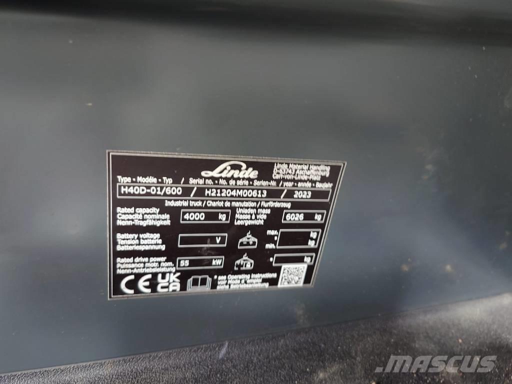 Linde H 40 D Dizelski viličarji