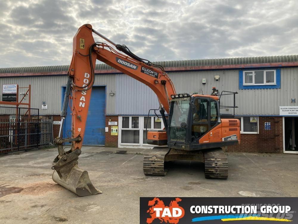 Doosan DX 140 LC Bagri goseničarji
