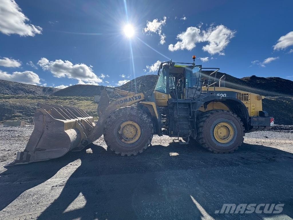 Komatsu WA 500-7 Kolesni nakladalci