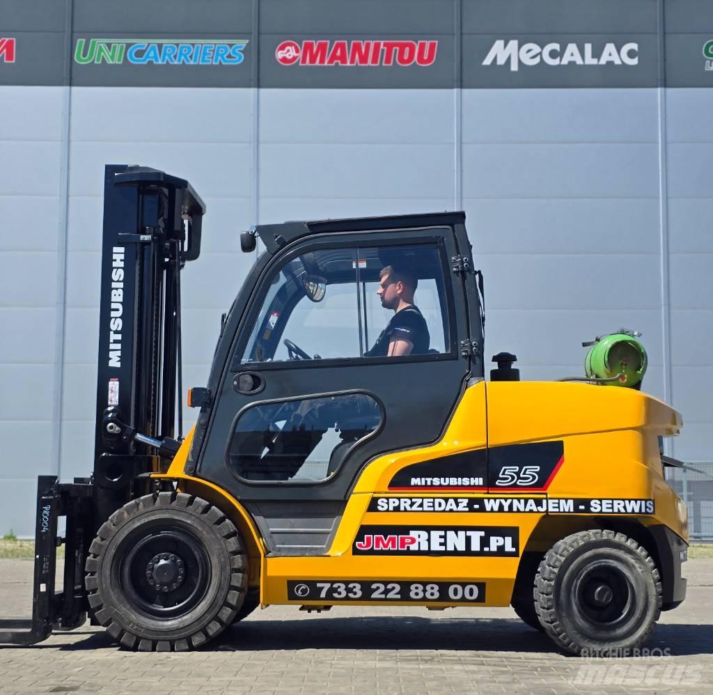 Mitsubishi FG 55 NT Plinski viličarji