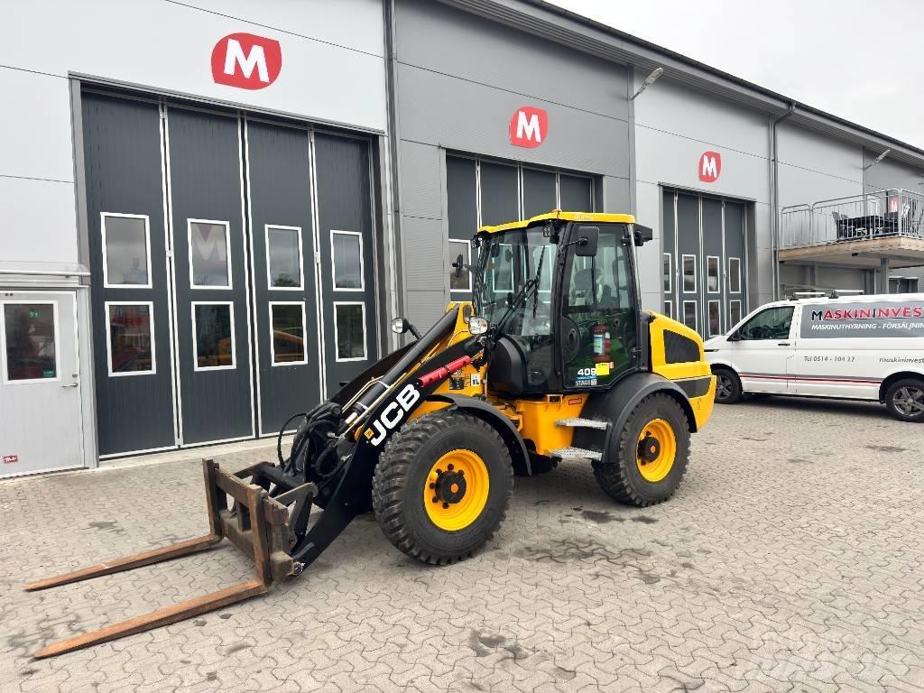 JCB 409 Kolesni nakladalci