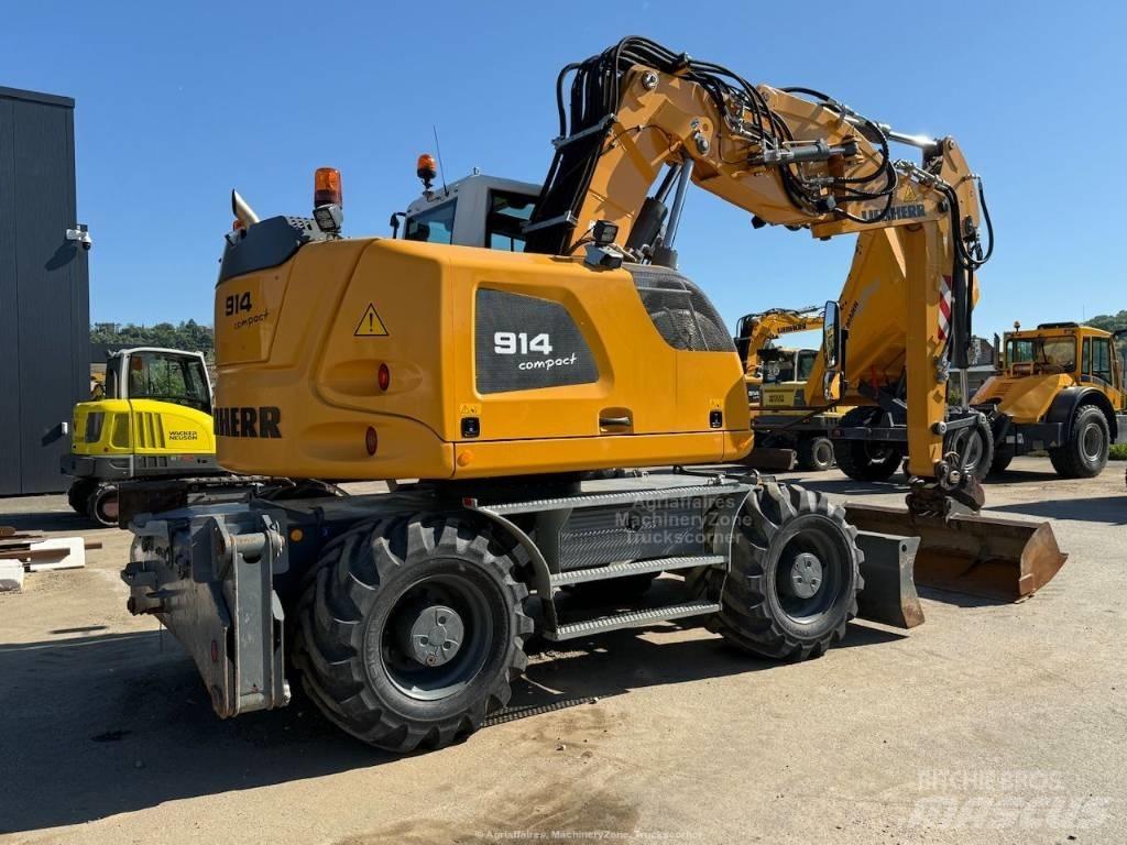 Liebherr A 914 Bagri na kolesih