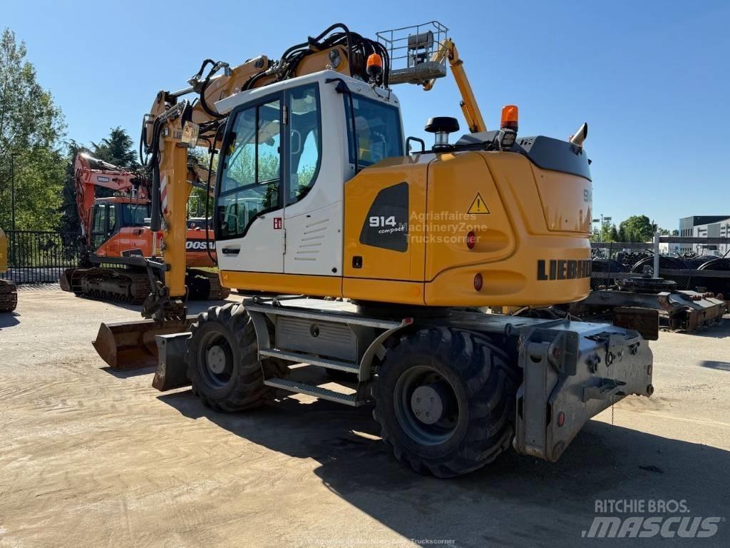 Liebherr A 914 Bagri na kolesih